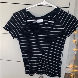 striped t-shirt